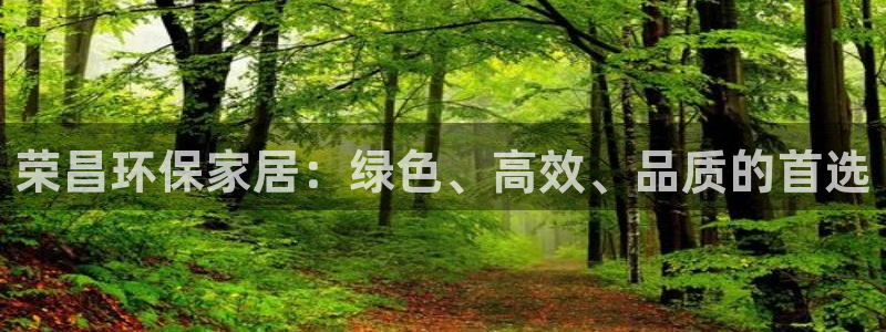 杏耀平台代理：荣昌环保家居：绿色、高效、品质的首选